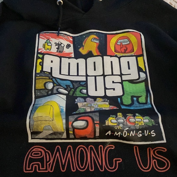 Black Among Us Hoodie - Picture 2 of 3